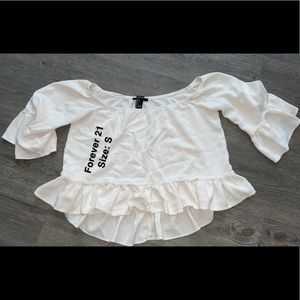 Forever 21 off the shoulder top